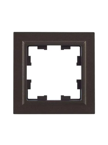 Рамка 1-м BRITE РУ-1-БрТБ бронза IEK BR-M12-K45 фото 3