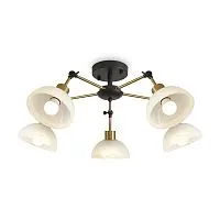 Светильник Bessie 5х60Вт E27 IP20 подвесной Freya FR5526PL-05BBZ
