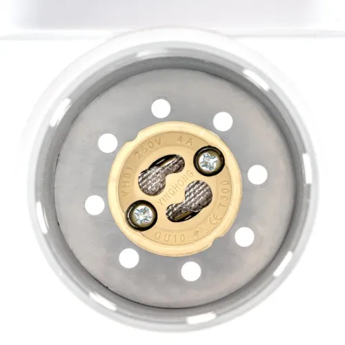 Светильник трековый ARTLINE поворотный 55х55х100мм GU10 230В алюм./пластик. 4кв.м бел. Ritter 59879 8 фото 9