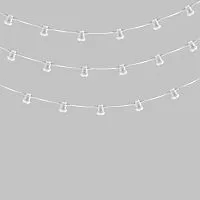 Гирлянда "Белт Лайт" 2жил. 50м шаг 20см 250 патронов E27 IP65 бел. круглый провод Neon-Night 331-244