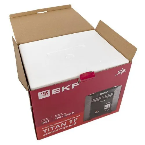 Стабилизатор напряжения электронный напольного исполнения TITAN -ТF-3000 EKF stab-TF-3000 фото 9