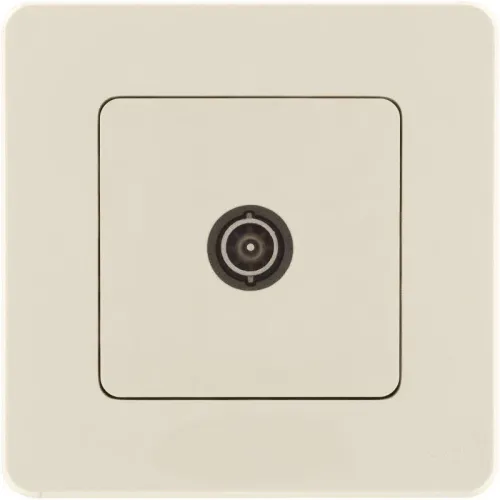 Розетка телевизионная проходная TV Inspiria 14дБ 5-862мГц механизм сл. кость IEK 673861 фото 2