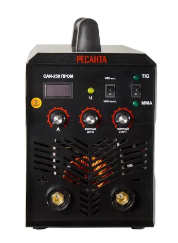 Инвертор сварочный САИ-250 ПРОМ Ресанта 65/133 фото 2