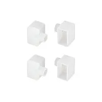 Заглушка WPH-FLEX-1018-SIDE WHITE с отверстием пластик Arlight 040856