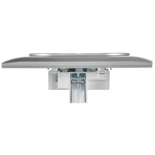 Розетка 2-м SKANDY 10А без заземл. без защ. шторок в сборе SK-R10S серебр. IEK SK-R20-10-K23-F фото 5