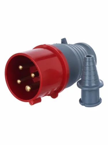 Вилка эл. каб. 16А 3P+PE 380В IP44 ССИ-014 IEK PSR02-016-4 фото 5