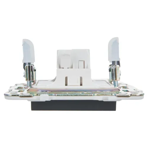 Выключатель кнопочный 1-кл. SKANDY 10А SK-V14G графит IEK SK-V17-0-10-K53 фото 3