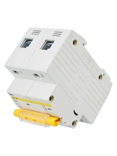 Выключатель автоматический модульный 2п C 40А 10кА ВА47-100 KARAT IEK MVA40-2-040-C фото 8