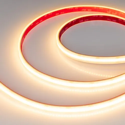 Лента светодиодная RTW-PS-A240-12mm 24V Warm 2700К 19Вт/м IP67 CRI>90 герметичная (уп.5м) Arlight 052648