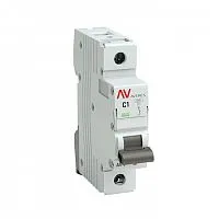 Выключатель автоматический модульный 1п C 1А 6кА AV-6 AVERES EKF mcb6-1-01C-av
