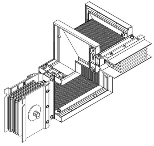 Секция Z-образ. вверх прав. 1000А Cu 3L+N+PER IP55 тран. IEK LB-1000C4-35-F-ZUR