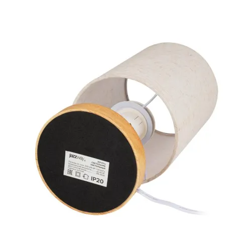 Светильник настольный JH1-01-iv 1х60Вт E27 (основа: натуральное дерево) IP20 JazzWay 5058231 фото 2