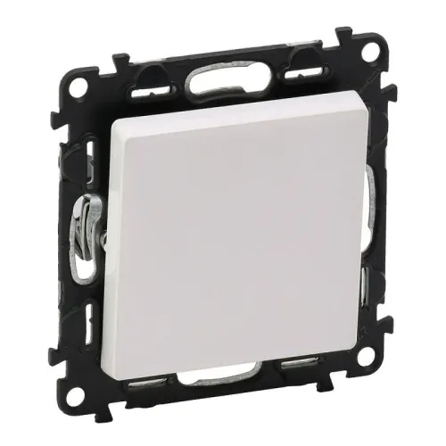 Переключатель 1-кл. СП Valena Life 10А IP20 250В 10AX с лицев. панелью безвинтов. зажимы механизм бел. Leg 752406 фото 2