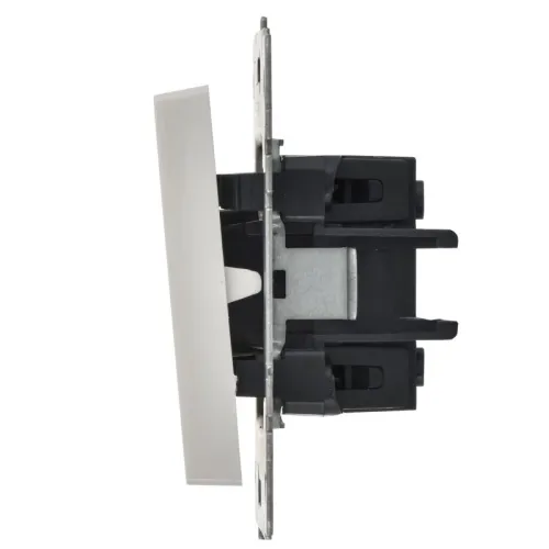 Выключатель 3-кл. Brite 10А ВС10-3-0-БрБ механизм бел. IEK BR-V30-0-10-K01-PRO фото 3