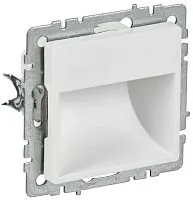 Подсветка светодиодная BRITE ПЛ20-БрАБ встраив. механизм арктич. бел. IEK BR-FL20-K91