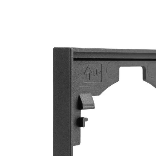 Рамка 2-м STRONG MIELE графит Kranz KR-78-0752-6 фото 3