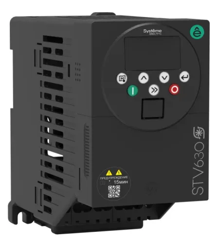 Преобразователь частоты STV630 1.5кВт 220В ЭМС С3 + LED панель оператора SE STV630U15M2 фото 4