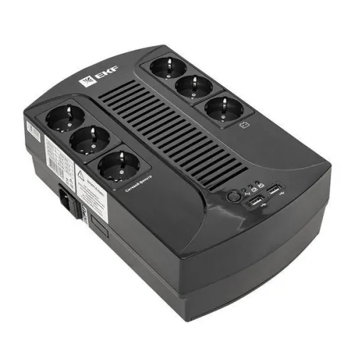 Источник бесперебойного питания линейно-интерактивный E-Power Home 800ВА PROxima EKF SSW-800 фото 6