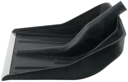 Лопата для уборки снега большая 420х420мм без черенка пластик. 68100 фото 5