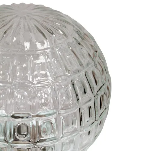 Светильник НББ 64-60-080 "Гранат" d150 1х60Вт E27 IP20 прозр./корпус наклонный бел. Элетех 1005100179 фото 4