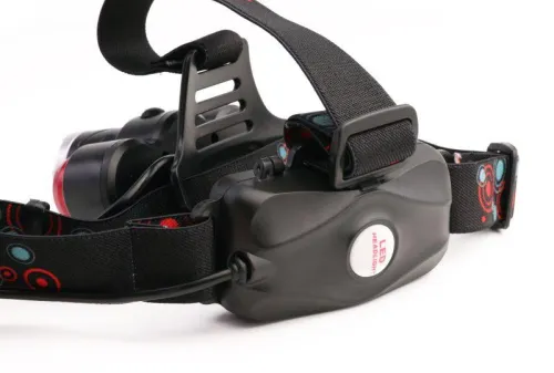 Фонарь налобный аккумуляторный LED5334 3.7В 3LED 5Вт фокус 2 ак. 4 реж. USB бокс черн. Ultraflash 15031 фото 7