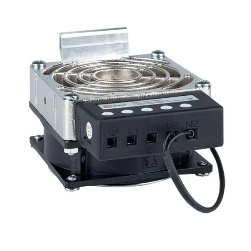 Обогреватель на DIN-рейку с вентилятором 200Вт 230В IP20 Quardo PROxima EKF heater-vent-q-200-20 фото 2