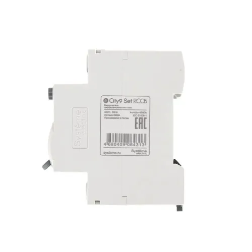 Выключатель дифференциального тока (УЗО) 4п 40А 30мА тип A City9 Set 400В SE C9R68440 фото 3