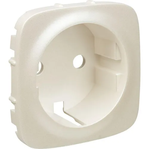 Панель лицевая Valena Allure для розетки 2К+З жемчуж. Leg 755209 фото 4