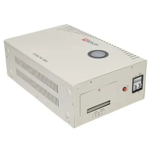 Стабилизатор напряжения электронный с возможностью настенного монтажа TITAN -ТW-3000 EKF stab-TW-3000 фото 7