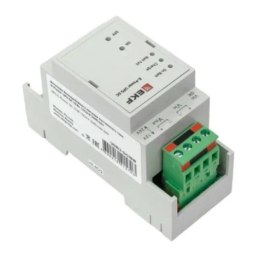 Источник бесперебойного питания постоянного тока E-Power UPS DC -15W 12/24В 3600мАч EKF UDRLi-DC15W фото 3