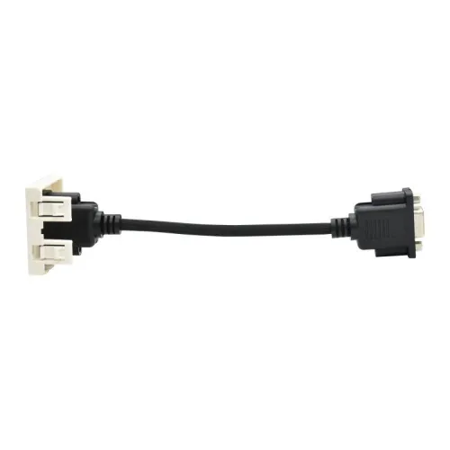 Розетка 1мод. VGA M/M РКМ-10-20-П бел. PRIMER IEK PR-KK40D-RV-0-1-K01 фото 4