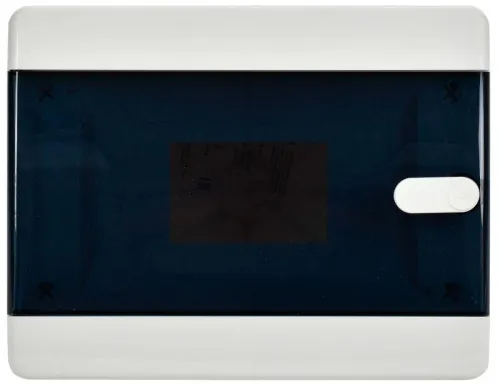 Корпус ЩРН-П-8 UNION Compact IP41 черн. прозр. дверь пластик. IEK UIC-KP12-N-08-41-K01 фото 2