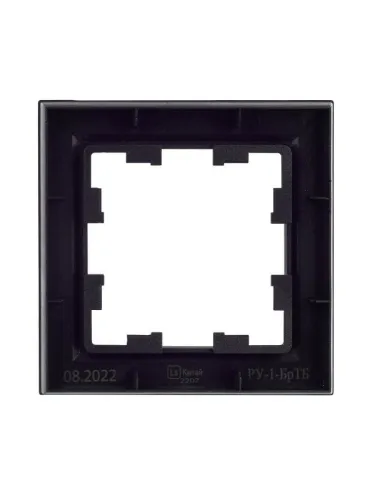 Рамка 1-м BRITE РУ-1-БрТБ бронза IEK BR-M12-K45 фото 4