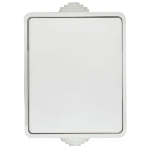 Выключатель проходной 1-кл. ОП Форс IP54 ВС20-1-0-ФБ бел. IEK EVS10-K01-10-54-DC фото 2