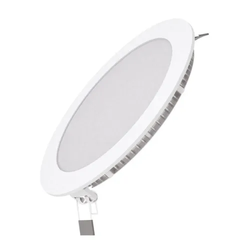 Светильник светодиодный Slim 12Вт 3000К IP20 800лм 220-240В ДВО круг бел. GAUSS 939111112 фото 3