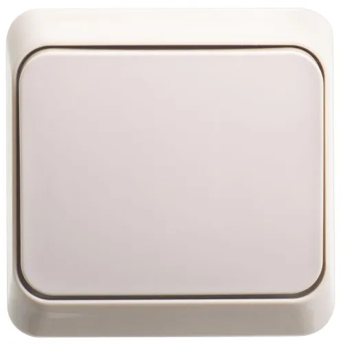 Выключатель 1-кл. ОП Этюд 10А IP20 крем. SE BA10-001K фото 4