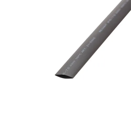 Трубка термоусадочная ТУТ нг 15.0/7.5 черн. 1м REXANT 21-5006