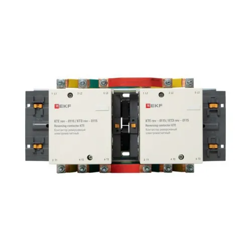 Контактор реверсивный КТЭ-1 115А кат. 230В AC 2НО EKF ctr-b-r-115 фото 3