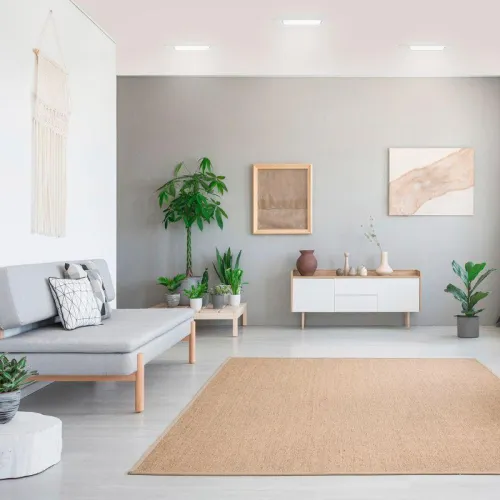 Светильник светодиодный Elementary Downlight 26Вт 4000К 2250лм 170-260В IP20 220х26 квадрат монтаж бел. GAUSS 998520224 фото 6