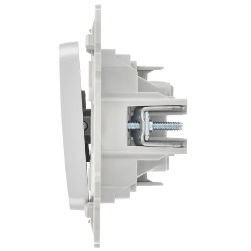 Выключатель 1-кл. СП FLITE ВС11-1-0-ФлА 10А механизм алюм. IEK FI-V10-0-10-1-K47 фото 3