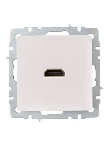 Розетка СП BRITE HDMI РHDMI-0-БрЖ механизм жемчуж. IEK BR-H10-K36 фото 2