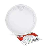 Светильник светодиодный СПП ИД-2065-КРУГ 20Вт 6500К IP65 1800лм 155мм герметичный с инфракрасным датчиком IN HOME 4690612044064