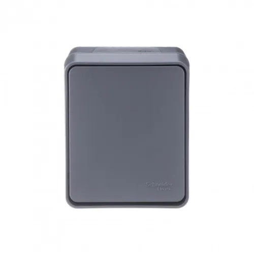 Переключатель проходной 1-кл. ОП AtlasDesign PROFI IP54 10AX антрацит SE ATN544061 фото 5