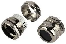 Ввод кабельный (сальник) PGM 36 d25-32мм (d отверст. 47мм) IP68 латунный (уп.3шт) Эра Б0065212