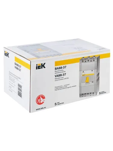 Выключатель автоматический 3п 400А 35кА ВА 88-37 KARAT IEK SVA40-3-0400 фото 10
