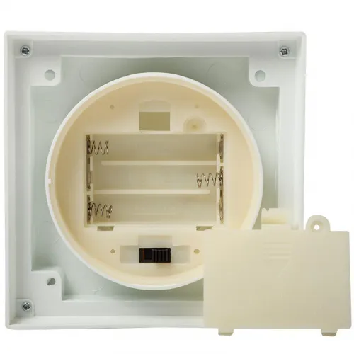 Фонарь декоративный 10.5х10.5х24см тепл. бел. со свечкой корпус бел. Neon-Night 513-052 фото 3