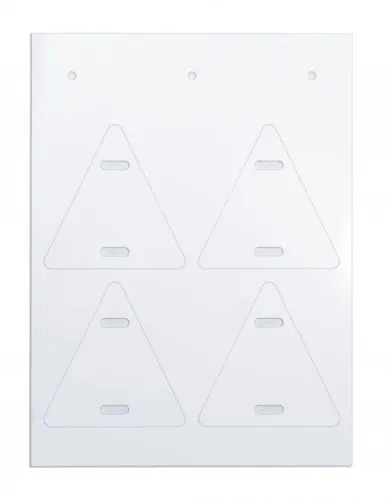 Маркировка для кабеля треугольник 58/55 (уп.40шт) DKC CIC58554TRW