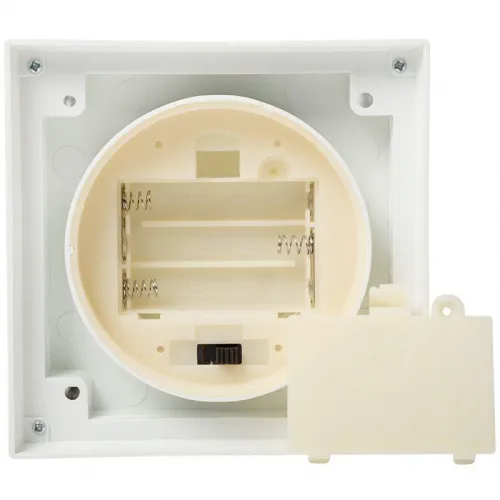 Фонарь декоративный 10.5х10.5х24см тепл. бел. со свечкой корпус бел. Neon-Night 513-042 фото 2