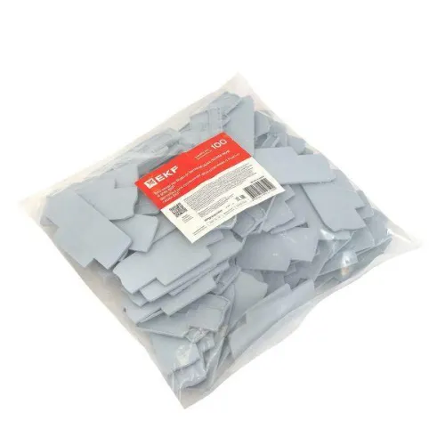 Заглушка для пружинная двухуровневая 4 Push-in сер. EKF EP-PIT-4-double фото 4