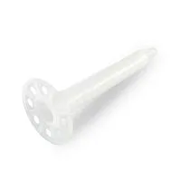 Дюбель тарельчатый гриб с гвоздем для ПМ IN120 бел. (уп.50шт) Промрукав PR08.12257